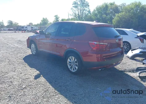 2014 BMW X3 xDrive28I z USA, uszkodzony, nr VIN 5UXWX9C53E0D20715